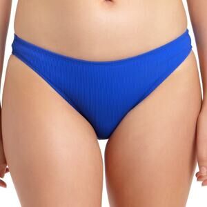 California Waves BLUE Ribbed Bikini Swim Bottom